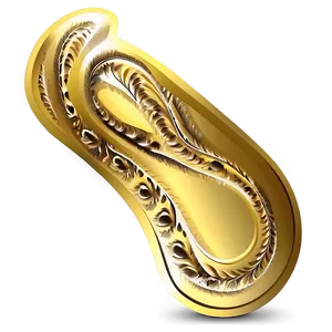 Gold Design A PNG Image