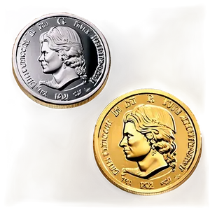 Gold Foil Coin Png Duh75 PNG Image