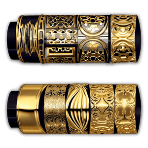 Gold Foil Patterns PNG 79 PNG with transparent background