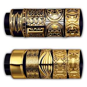 Gold Foil Patterns Png 79 PNG Image