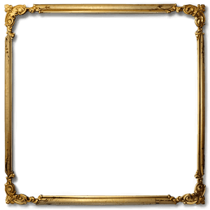 Gold Frame Background PNG   30 PNG