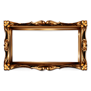 Gold Frame Background PNG   pmr97 PNG