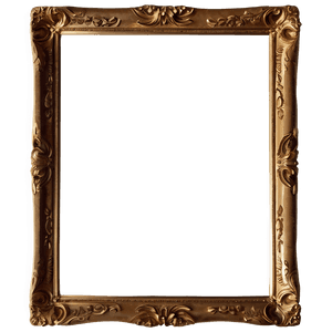 Gold Frame PNG   eba PNG image with transparent background