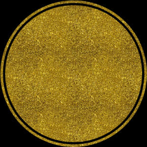 🎄#circle #glitter #gold #glittery #figure #shape - Gold Glitter Circle Transparent, HD Png Download PNG image with transparent background