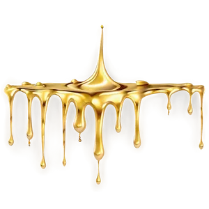 Gold Glitter Drip Texture Png Scn58 PNG Image