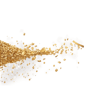 Gold Glitter Dust PNG 05232024 PNG image with transparent background