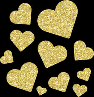 #freetoedit #ftestickers #heart #love #glitter #gold - Heart, HD Png Download PNG image with transparent background