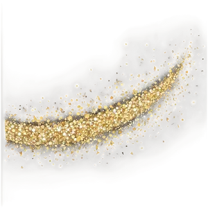 Gold Glitter Line Effect Png 25 PNG Image