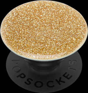 Gold Glitter Popsocket, HD Png Download PNG image with transparent background