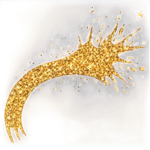 Gold Glitter Splash Png Wjc PNG Image