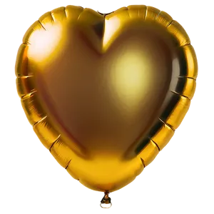 Gold Heart Balloon Png Iav PNG Image