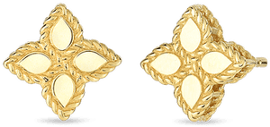 Roberto Coin Small Stud Earrings - Small Earring Jewellery Png, Transparent Png PNG