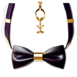 Gold Luxury Bow Tie Png Itu PNG Image