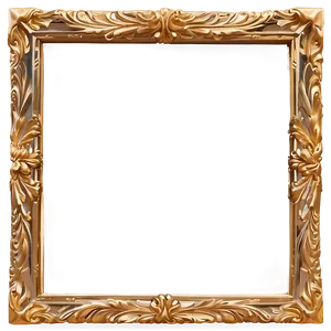 Gold Mirror Frame Png 65 PNG Image