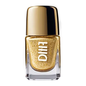 Gold Nail Polish Bottle Png 06292024 PNG Image