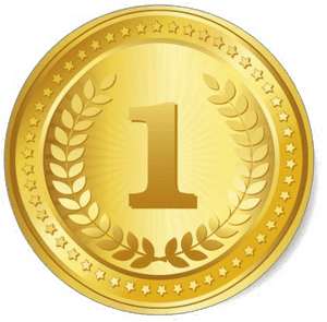 Gold Number One Winner Medal.png PNG image with transparent background