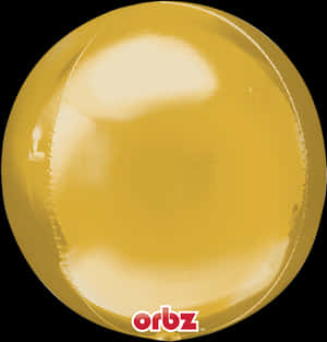 Esfera Dorada Png - 18' Orbz Gold - Mylar Balloons Foil PNG