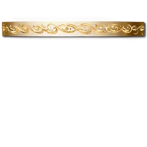 Gold Page Divider Png 06272024 PNG Image