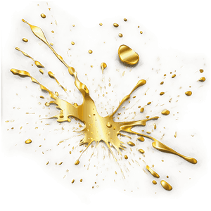 Gold Paint Splatter PNG jmi PNG image with transparent background