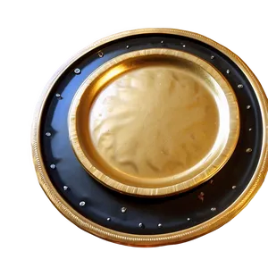 Gold Platter Png Icn PNG Image