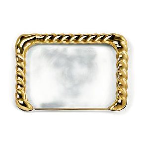 Gold Rectangle A PNG Image