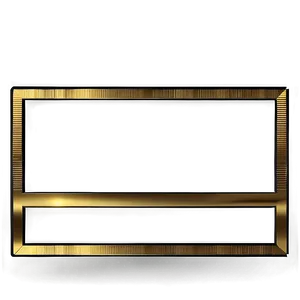 Gold Rectangle Background Png Sjl PNG Image