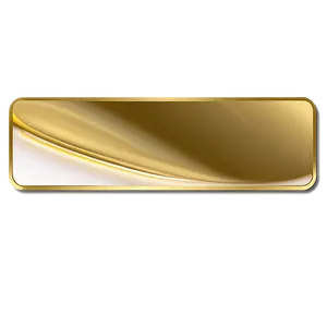 Gold Rectangle For Logo Png 06272024 PNG Image