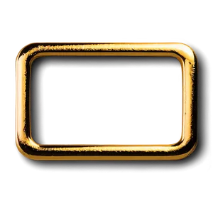 Gold Rectangle For Logo Png Kyp PNG Image