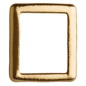 Gold Rectangle Seal Png 14 PNG Image