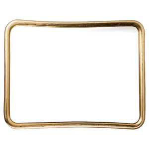 Gold Rectangle Shape Png 18 PNG Image