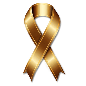 Gold Ribbon Award PNG ayq PNG with transparent background