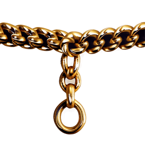 Gold Rope Chain PNG 1 PNG image with transparent background