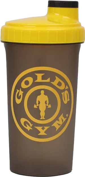 Gold's Gym Protein Shaker Bottle PNG Image