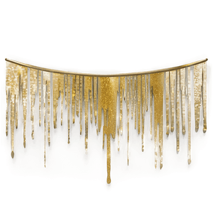 Gold Sparkle Banner PNG hyq PNG