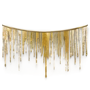 Gold Sparkle Banner Png Hyq PNG Image