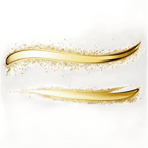 Gold Sparkle Brush Stroke PNG 62 PNG