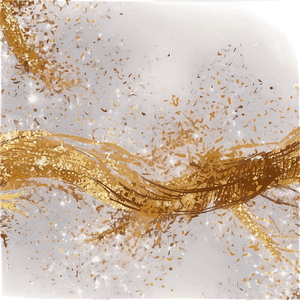 Gold Sparkle Brush Stroke PNG 70 PNG