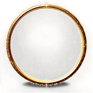 Gold Sparkle Circle PNG 68 PNG