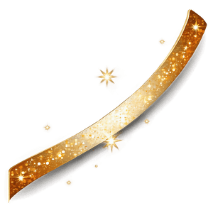 Gold Sparkle Curve PNG pbp61 PNG