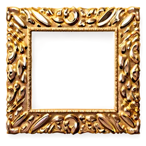 Gold Sparkle Frame Png 06122024 PNG Image