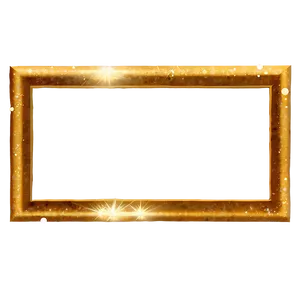 Gold Sparkle Frame Png Lni47 PNG Image