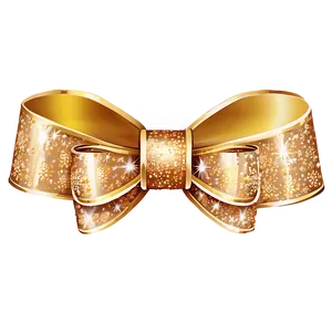 Gold Sparkle Ribbon Png Anl1 PNG Image