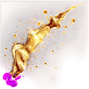 Gold Sparkle Splash Effect Png Iwf43 PNG Image