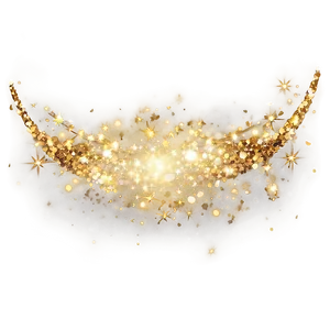 Gold Sparkles B PNG Image