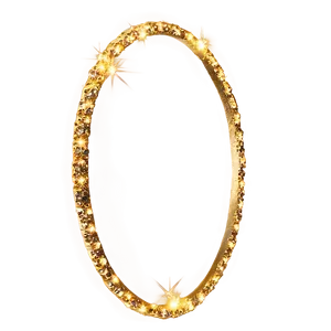 Gold Sparkles Glowing Halo Png Sjr PNG Image