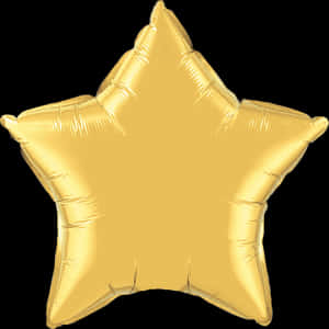 Way To Celebrate 20' Star Metallic Gold Foil Balloon - Star Foil Balloon PNG