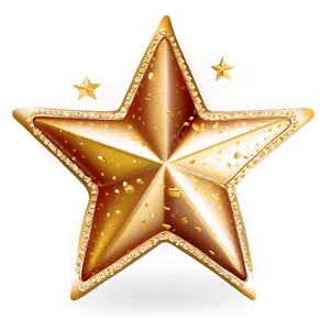 Gold Star Clipart Png 16 PNG Image