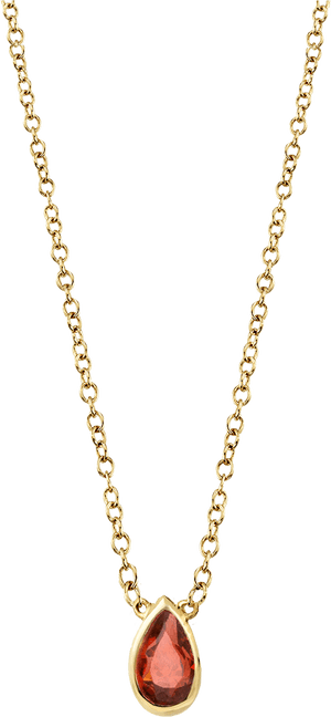 January Birthstone Teardrop Necklace - Tanishq Diamond Mangalsutra Designs With Price, HD Png Download PNG image with transparent background
