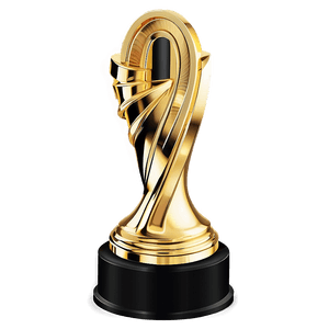 Gold Trophy Award PNG 40 PNG