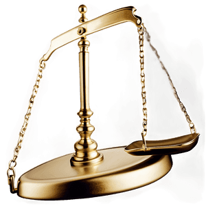 Gold Weighing Scales PNG 05252024 PNG